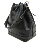 Louis Vuitton Epi Noe Shoulder Bag Drawstring Noir Black Gold — view 2