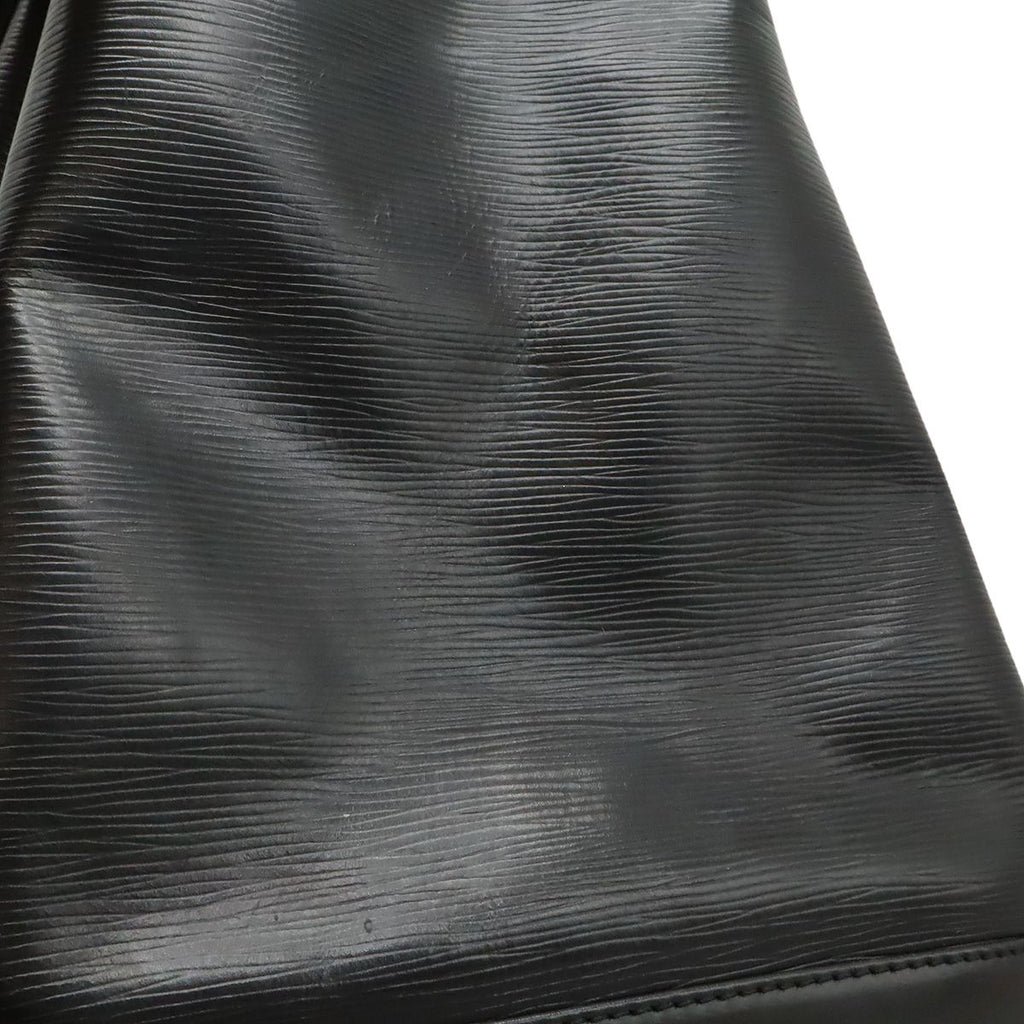 Louis Vuitton Epi Noe Shoulder Bag Drawstring Noir Black Gold — view 8
