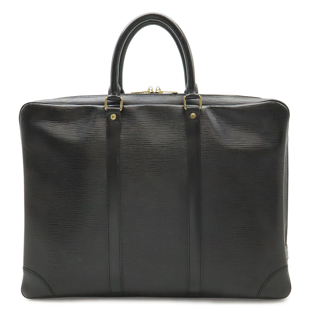 Louis Vuitton Epi Porte Document Voyage Purse Business Briefcase Noir Black