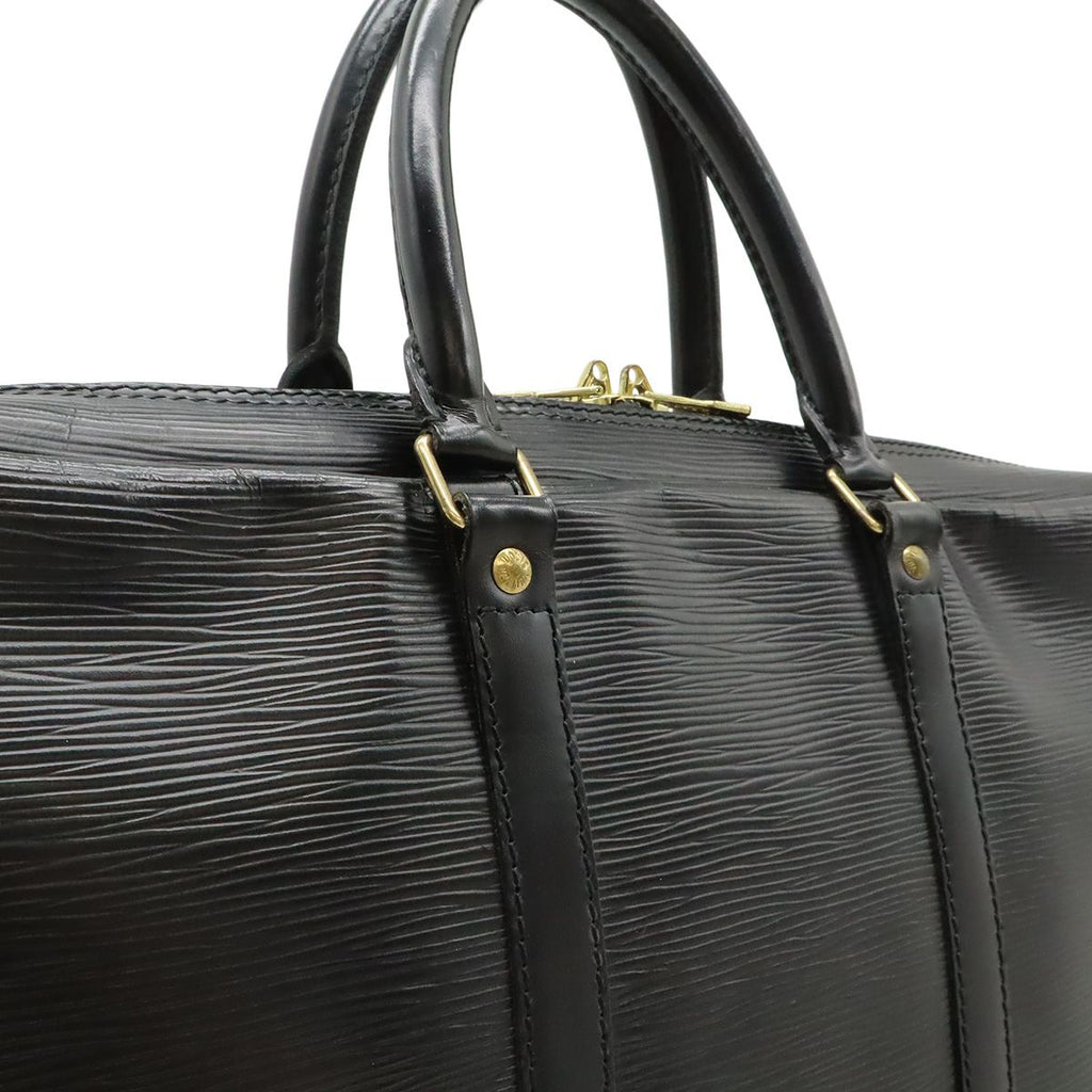 Louis Vuitton Epi Porte Document Voyage Purse Business Briefcase Noir Black — view 9