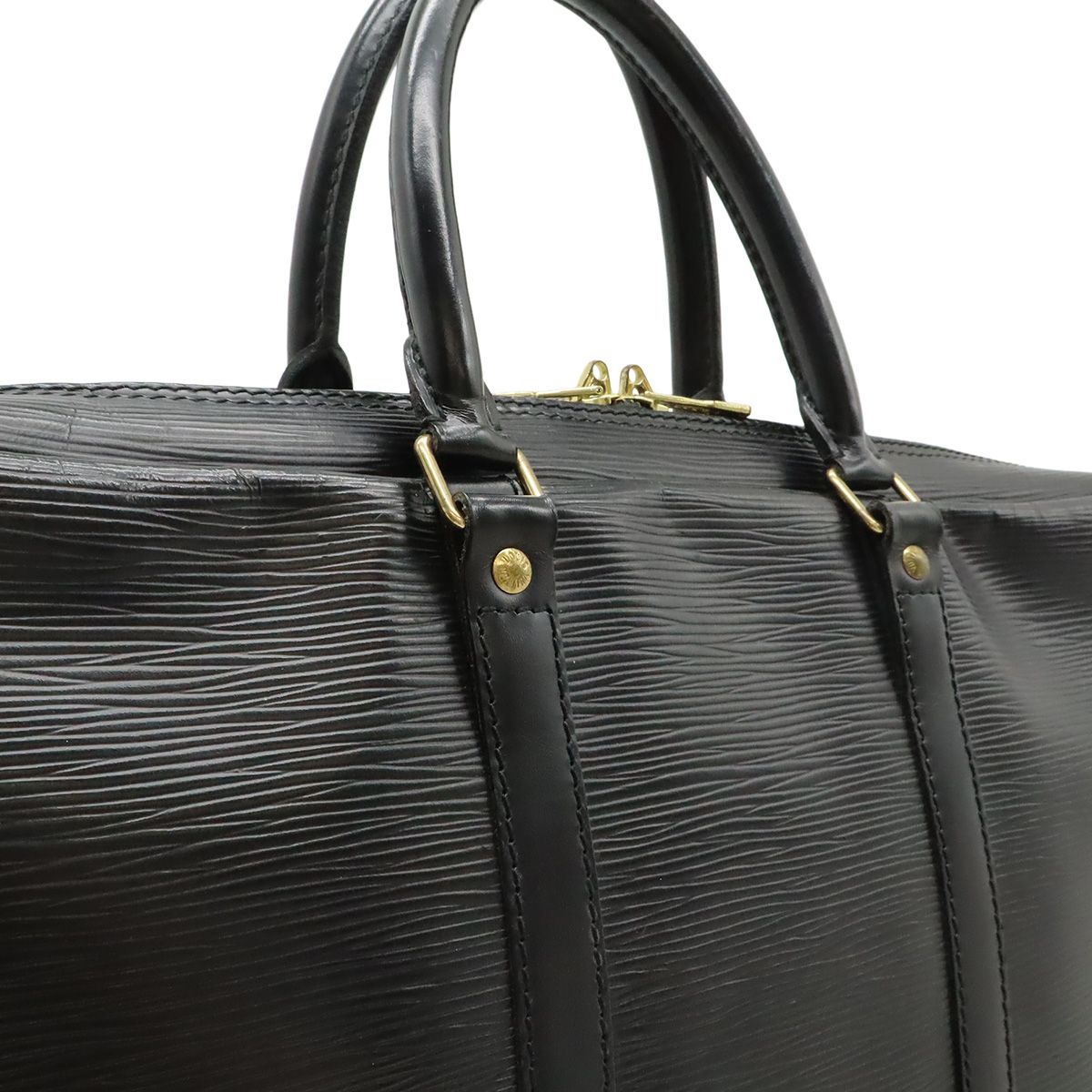 Louis Vuitton Epi Porte Document Voyage Purse Business Briefcase Noir Black — view 9