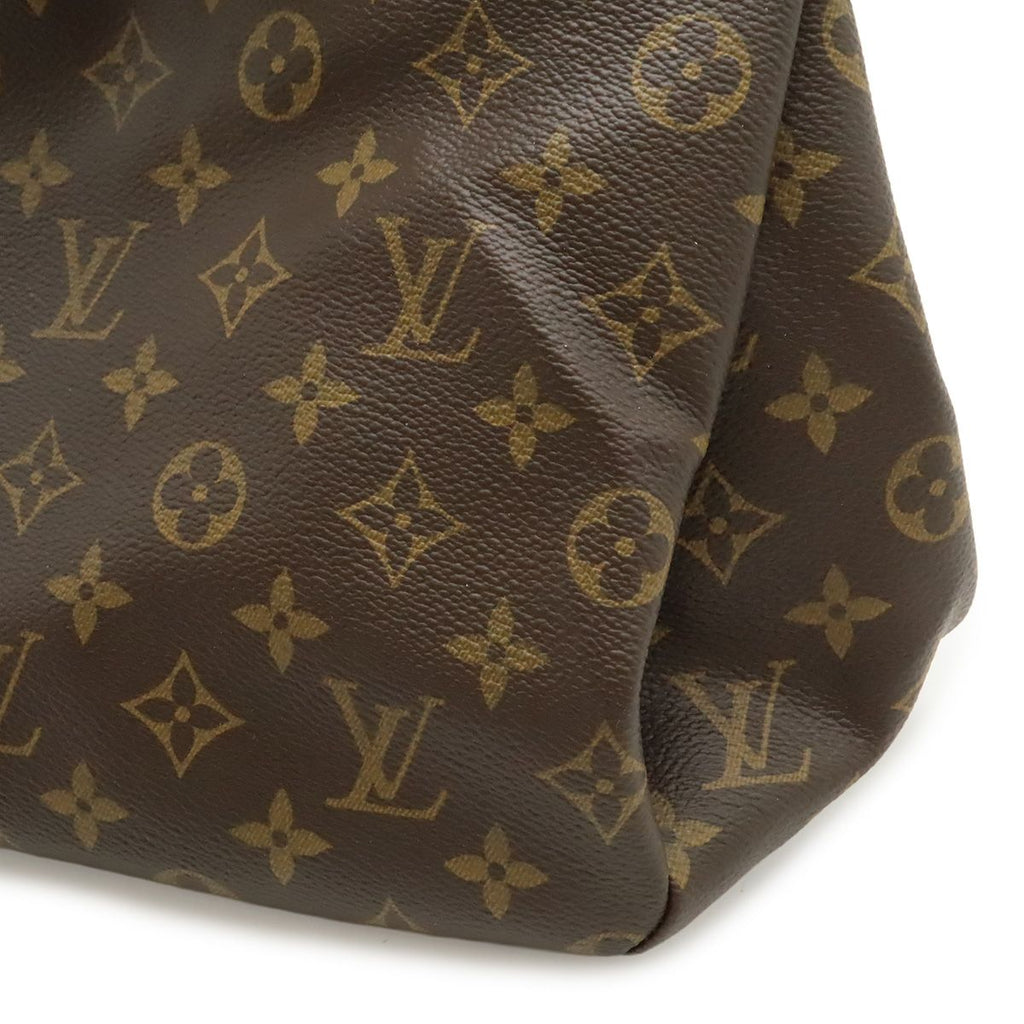 Louis Vuitton Monogram Pallas 2-Way Shoulder Bag Semi Noir Black — view 9