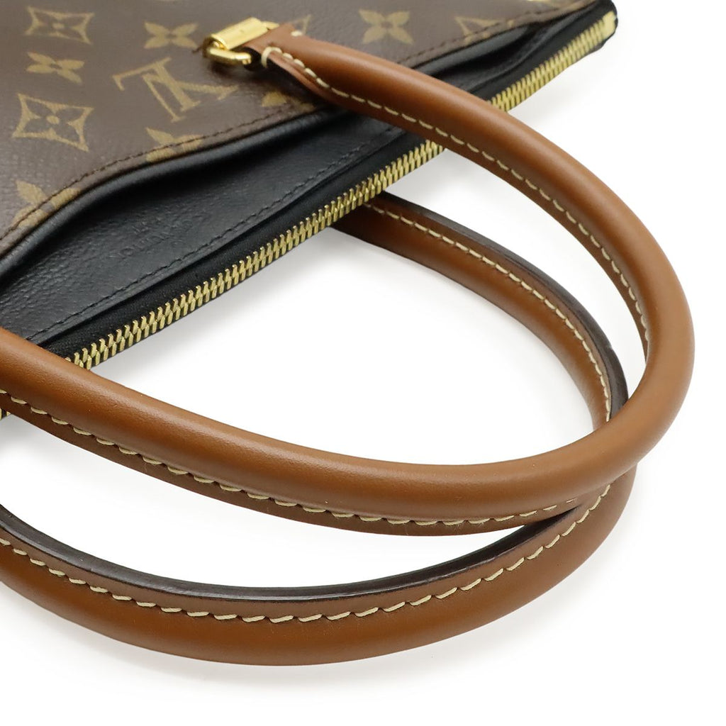 Louis Vuitton Monogram Pallas 2-Way Shoulder Bag Semi Noir Black — view 6