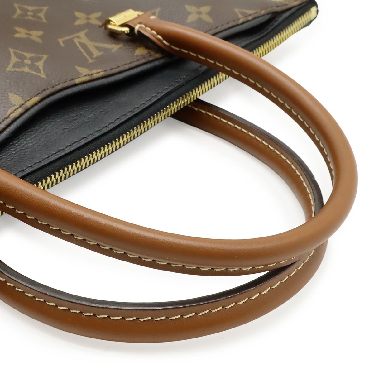 Louis Vuitton Monogram Pallas 2-Way Shoulder Bag Semi Noir Black — view 6
