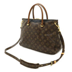 Louis Vuitton Monogram Pallas 2-Way Shoulder Bag Semi Noir Black — view 2