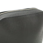 Louis Vuitton Taiga Anton Pochette Shoulder Bag Crossbody Leather Ardoise Black — view 7