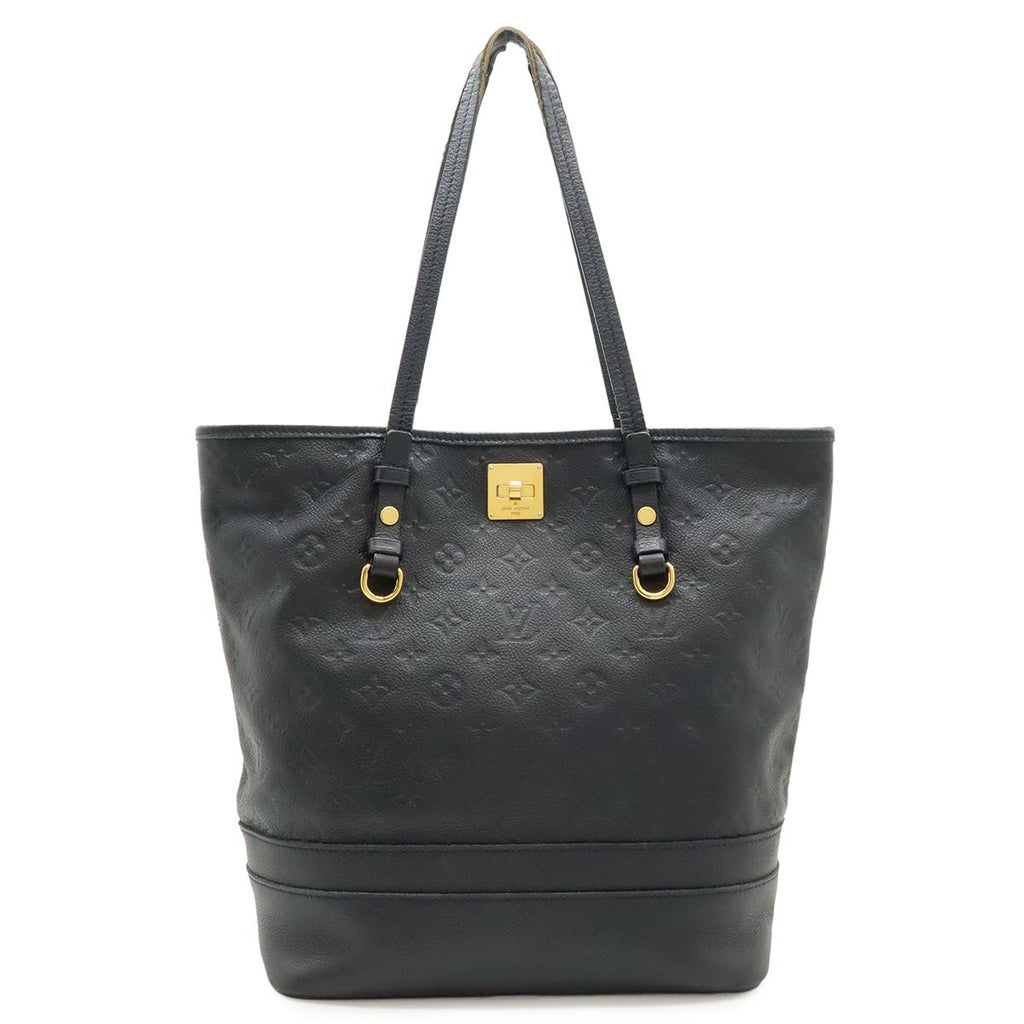Louis Vuitton Monogram Empreinte Citadine PM Tote Shoulder Bag Infini Navy