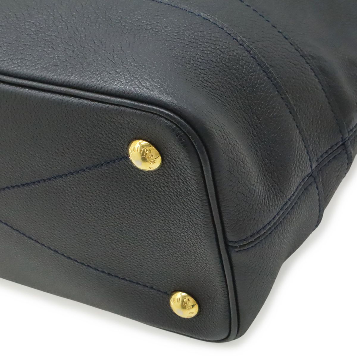 Louis Vuitton Monogram Empreinte Citadine PM Tote Shoulder Bag Infini Navy — view 3