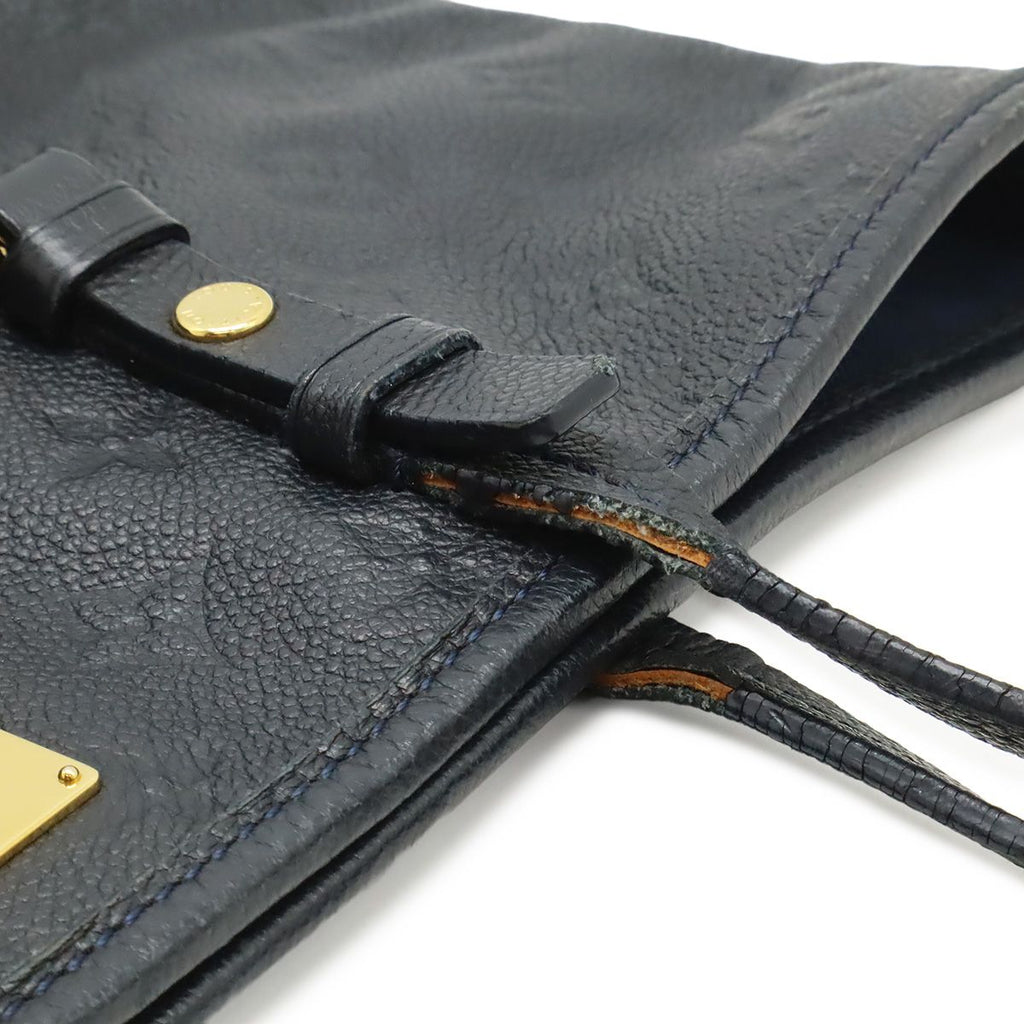 Louis Vuitton Monogram Empreinte Citadine PM Tote Shoulder Bag Infini Navy — view 7