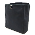 Hermes Herbag a Dos PM Backpack 2-Way Handbag Toile Officier Leather Black — view 9