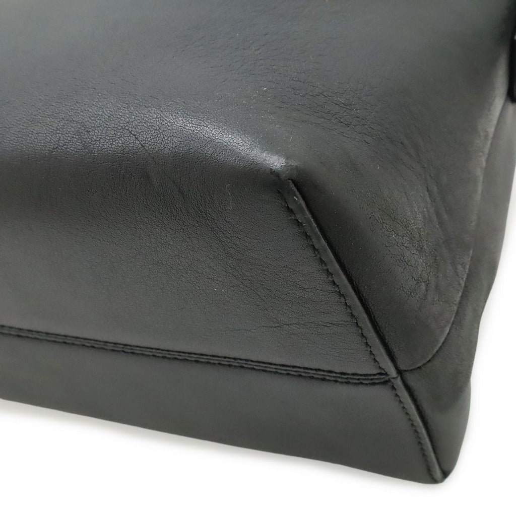 Fendi by the Way 2-Way Shoulder Bag Leather Black Silver — view 3
