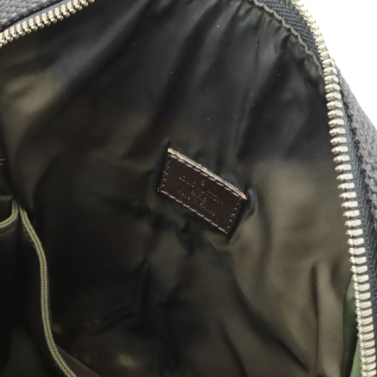 Louis Vuitton Damier Geant Shoulder Bag Crossbody Canvas Noir Black — view 8