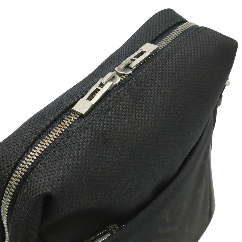 Louis Vuitton Damier Geant Shoulder Bag Crossbody Canvas Noir Black — view 6