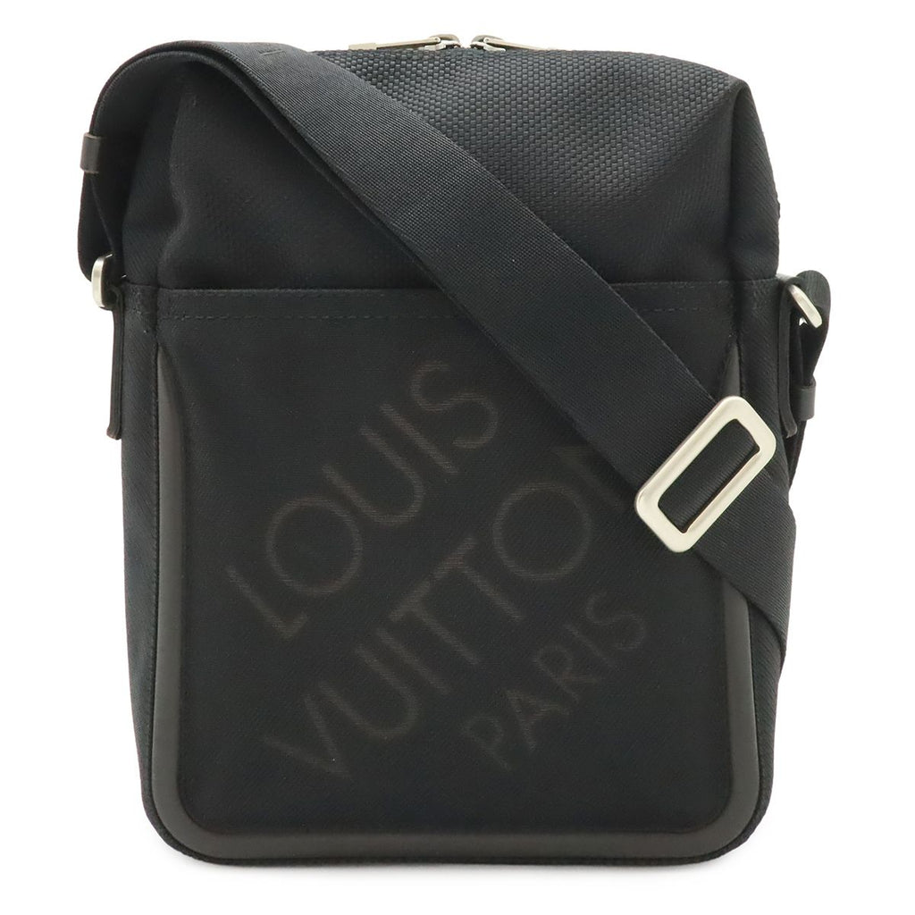 Louis Vuitton Damier Geant Shoulder Bag Crossbody Canvas Noir Black