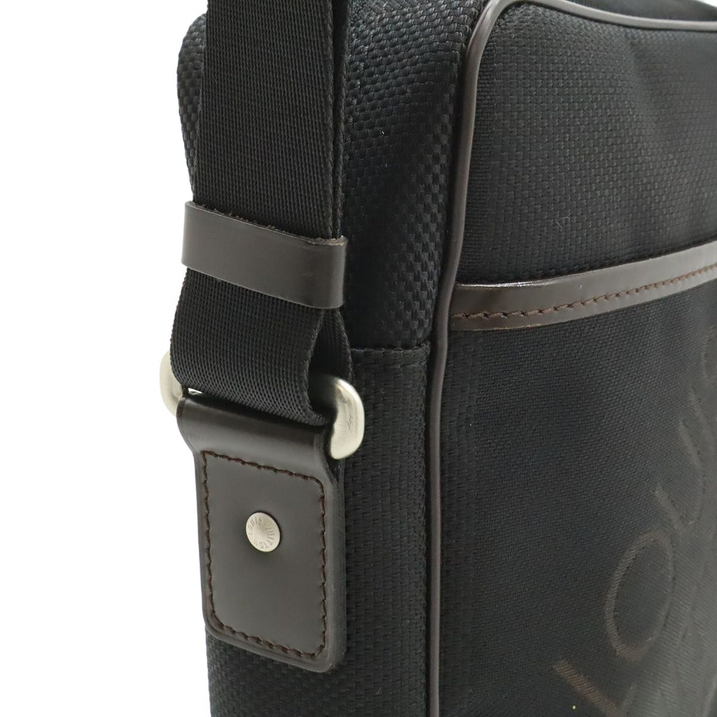 Louis Vuitton Damier Geant Citadin NM Shoulder Bag Crossbody Canvas Noir Black — view 4