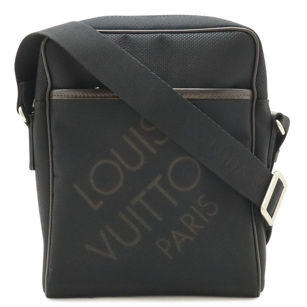 Louis Vuitton Damier Geant Citadin NM Shoulder Bag Crossbody Canvas Noir Black