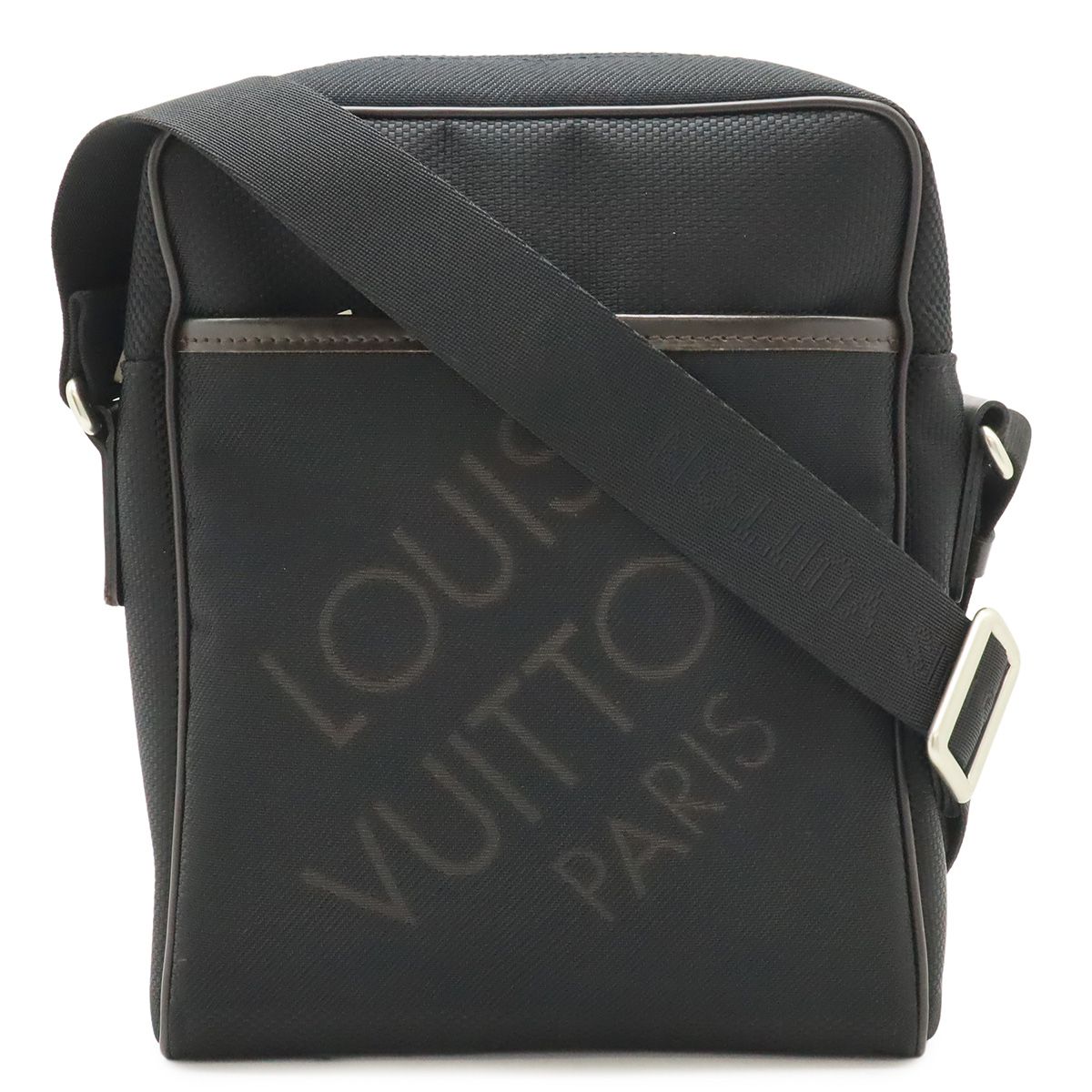 Louis Vuitton Damier Geant Citadin NM Shoulder Bag Crossbody Canvas Noir Black