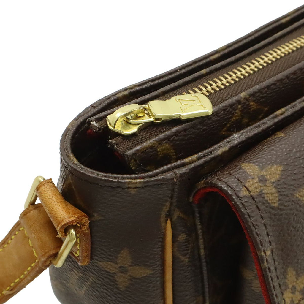 Louis Vuitton Monogram Viva Cite PM Shoulder Bag Pochette — view 6
