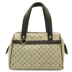 Louis Vuitton Monogram Mini Josephine PM Mini Boston Bag Canvas Leather Khaki