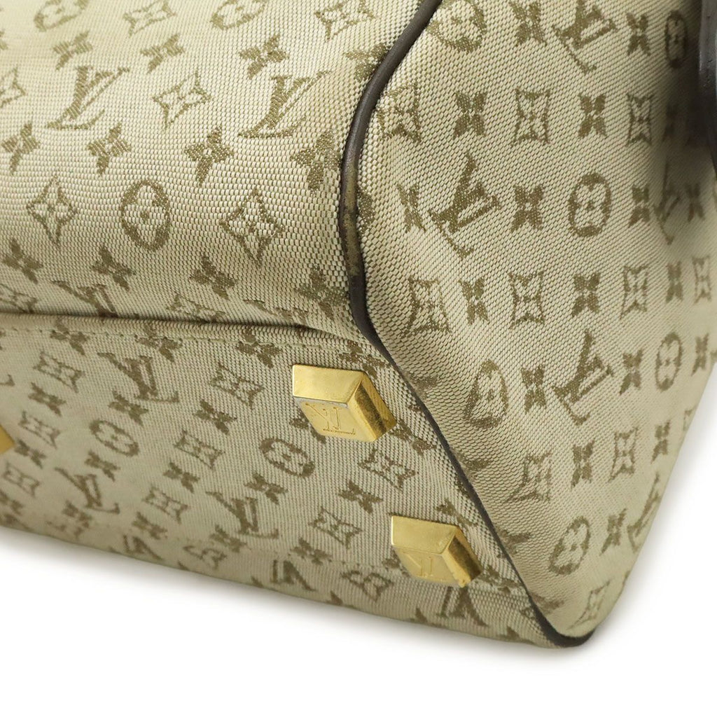 Louis Vuitton Monogram Mini Josephine PM Mini Boston Bag Canvas Leather Khaki — view 3