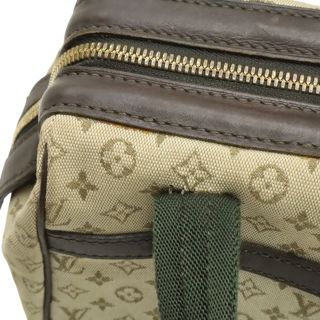 Louis Vuitton Monogram Mini Josephine PM Mini Boston Bag Canvas Leather Khaki — view 8