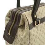 Louis Vuitton Monogram Mini Josephine PM Mini Boston Bag Canvas Leather Khaki — view 7