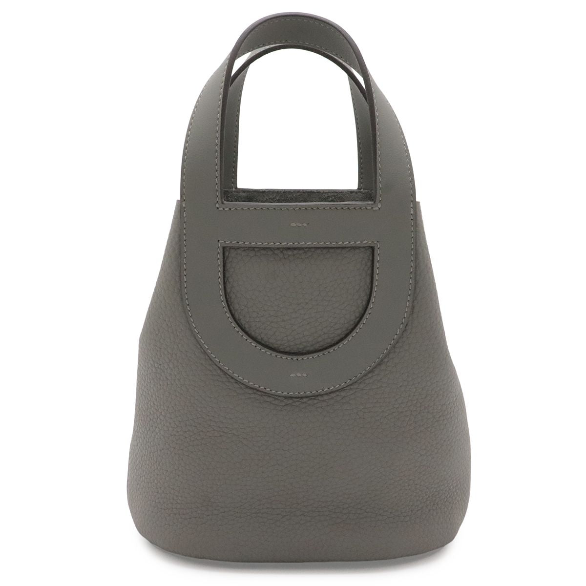 Hermes in the Loop 18 Tote Taurillon Clemence Veau Grimeia Gold