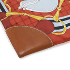 Hermes Silk City PM Tatta Sole Shoulder Bag Terracotta Brown Multicolor — view 3