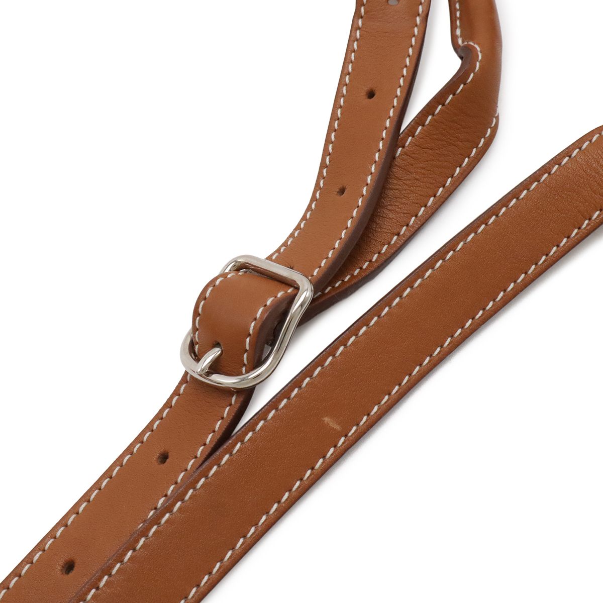 Hermes Silk City PM Tatta Sole Shoulder Bag Terracotta Brown Multicolor — view 6