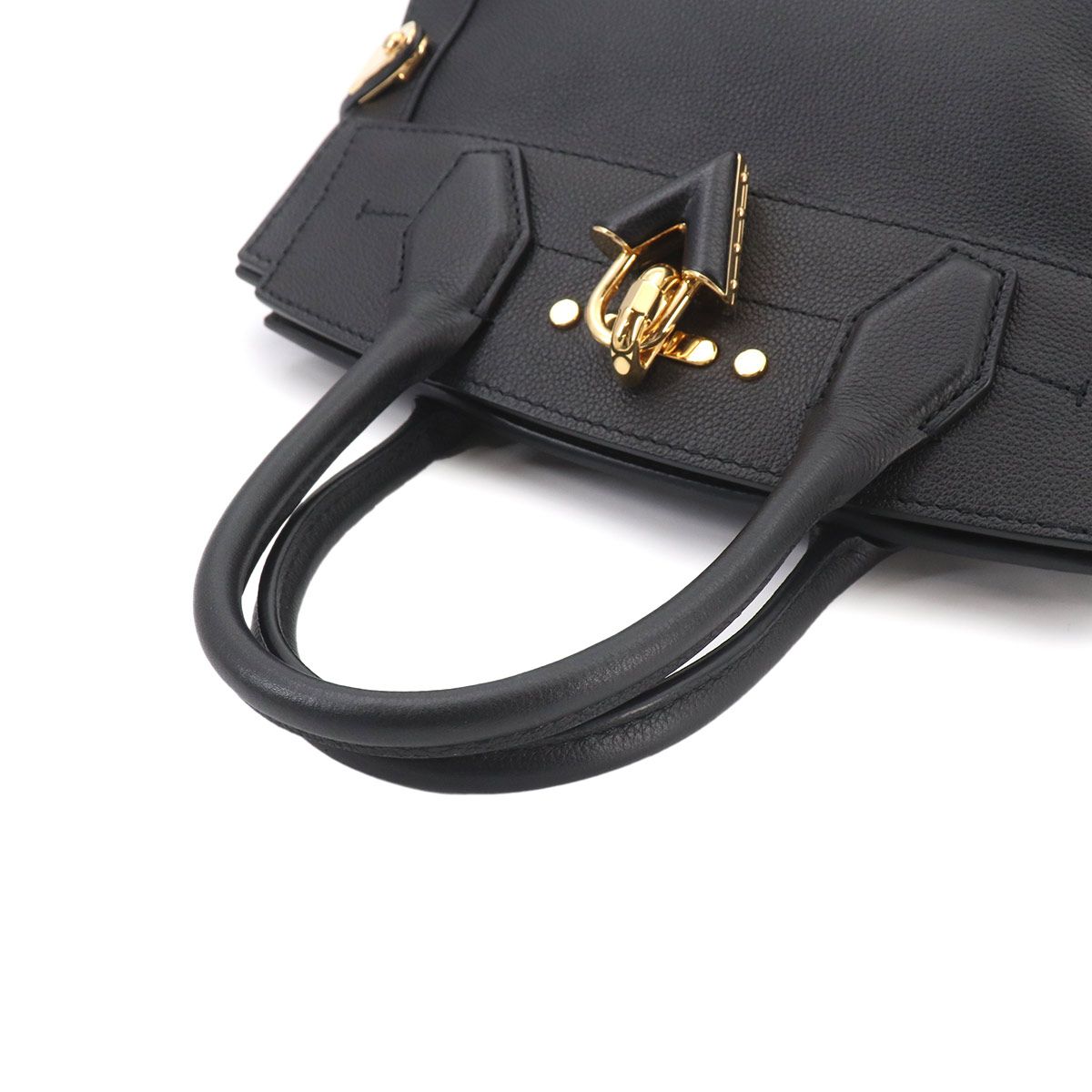 Louis Vuitton Steamer PM 2-Way Bag Leather Black — view 6