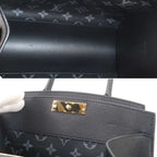 Louis Vuitton Steamer PM 2-Way Bag Leather Black — view 8