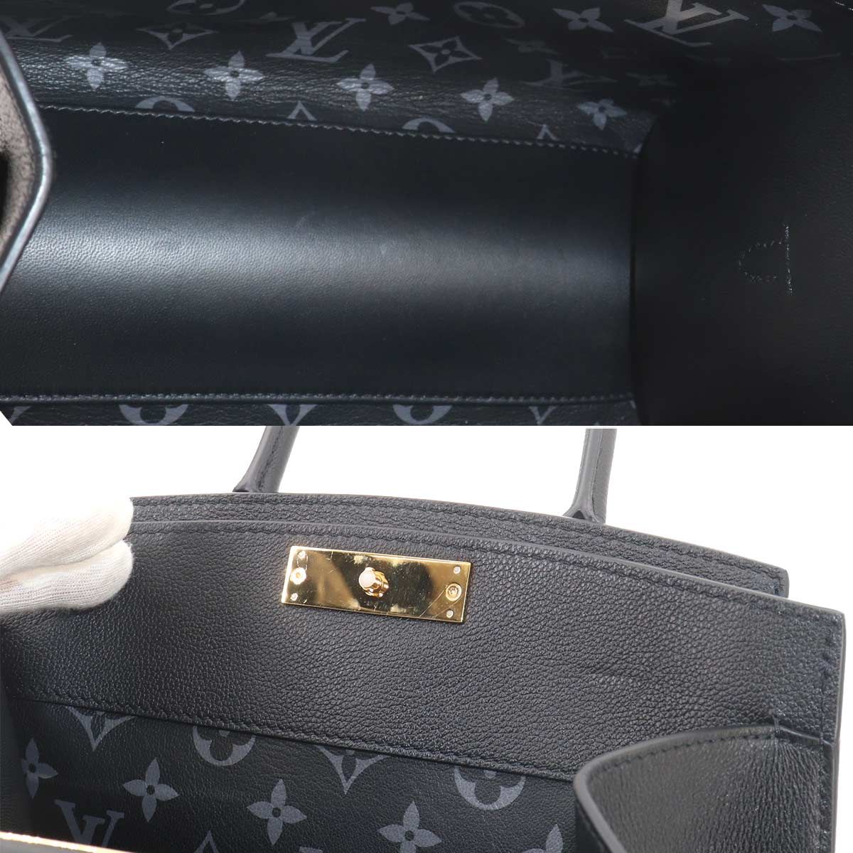 Louis Vuitton Steamer PM 2-Way Bag Leather Black — view 8