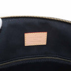 Louis Vuitton Monogram Vernis Lockit PM Hand Bag Leather Noir Gold — view 7