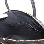 Louis Vuitton Monogram Vernis Lockit PM Hand Bag Leather Noir Gold — view 8