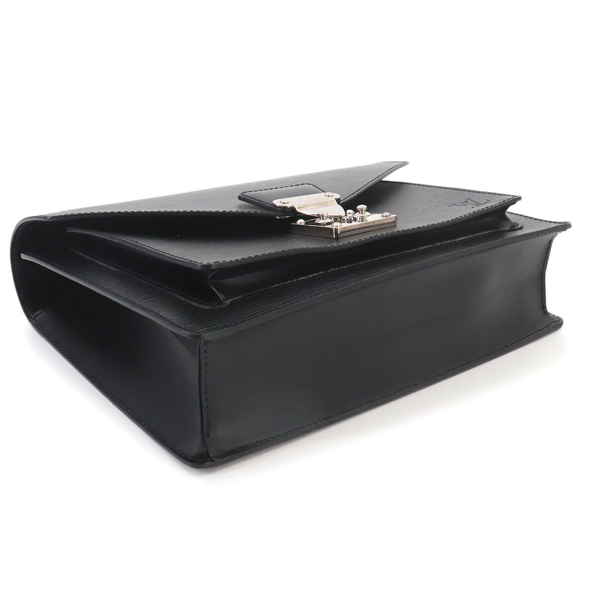 Louis Vuitton Epi Monceau 2-Way Bag Leather Noir Black — view 4