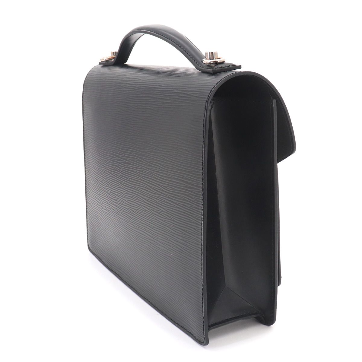 Louis Vuitton Epi Monceau 2-Way Bag Leather Noir Black — view 3