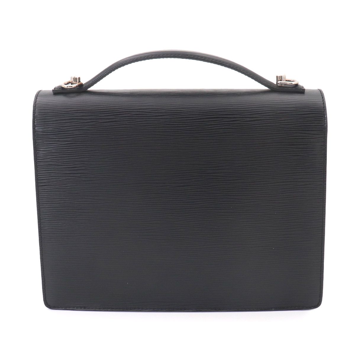 Louis Vuitton Epi Monceau 2-Way Bag Leather Noir Black — view 2