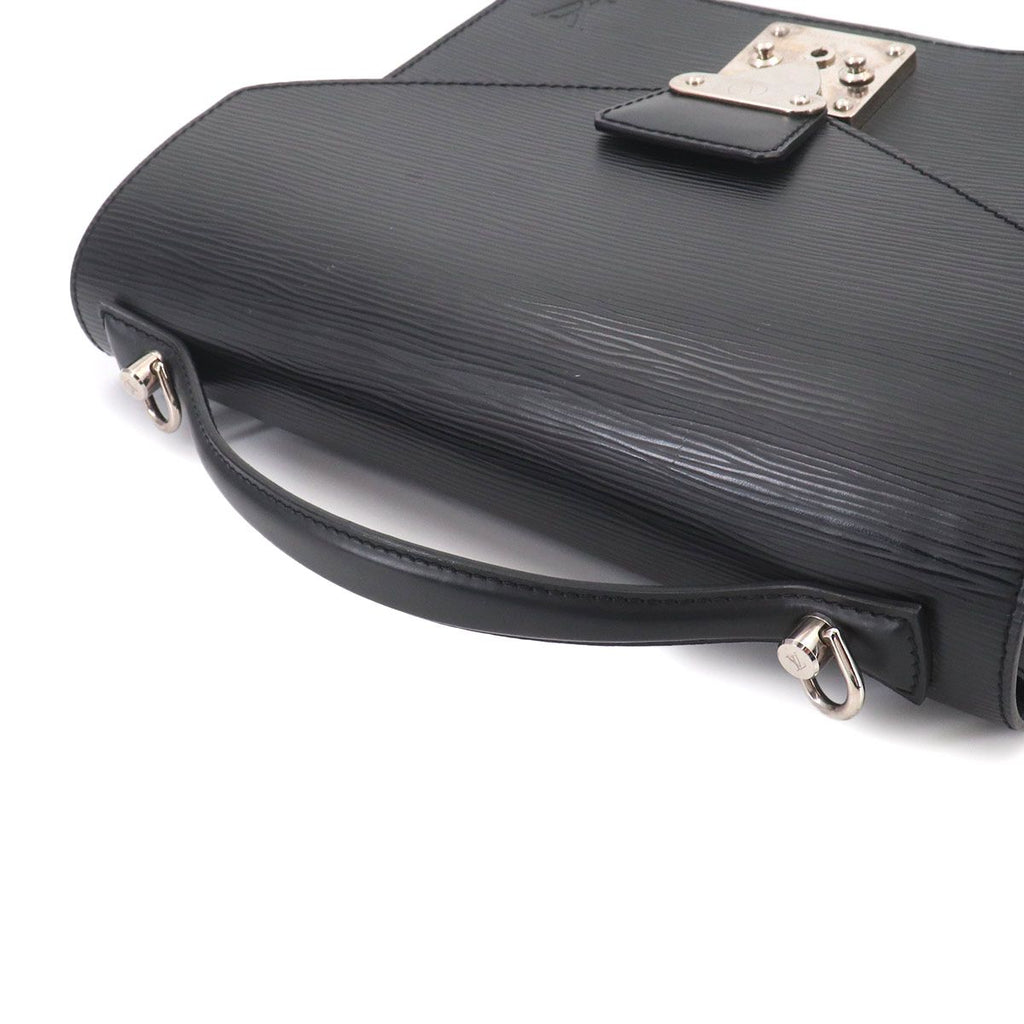 Louis Vuitton Epi Monceau 2-Way Bag Leather Noir Black — view 5