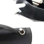 Louis Vuitton Epi Monceau 2-Way Bag Leather Noir Black — view 9