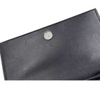 Saint Laurent Kate Chain Wallet Bifold Croco Shoulder — view 8