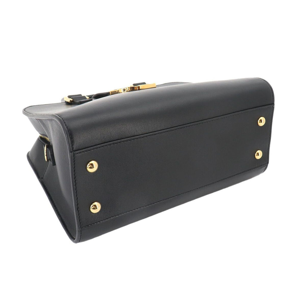 Saint Laurent Baby Cabas 2-Way Bag Leather Black — view 5