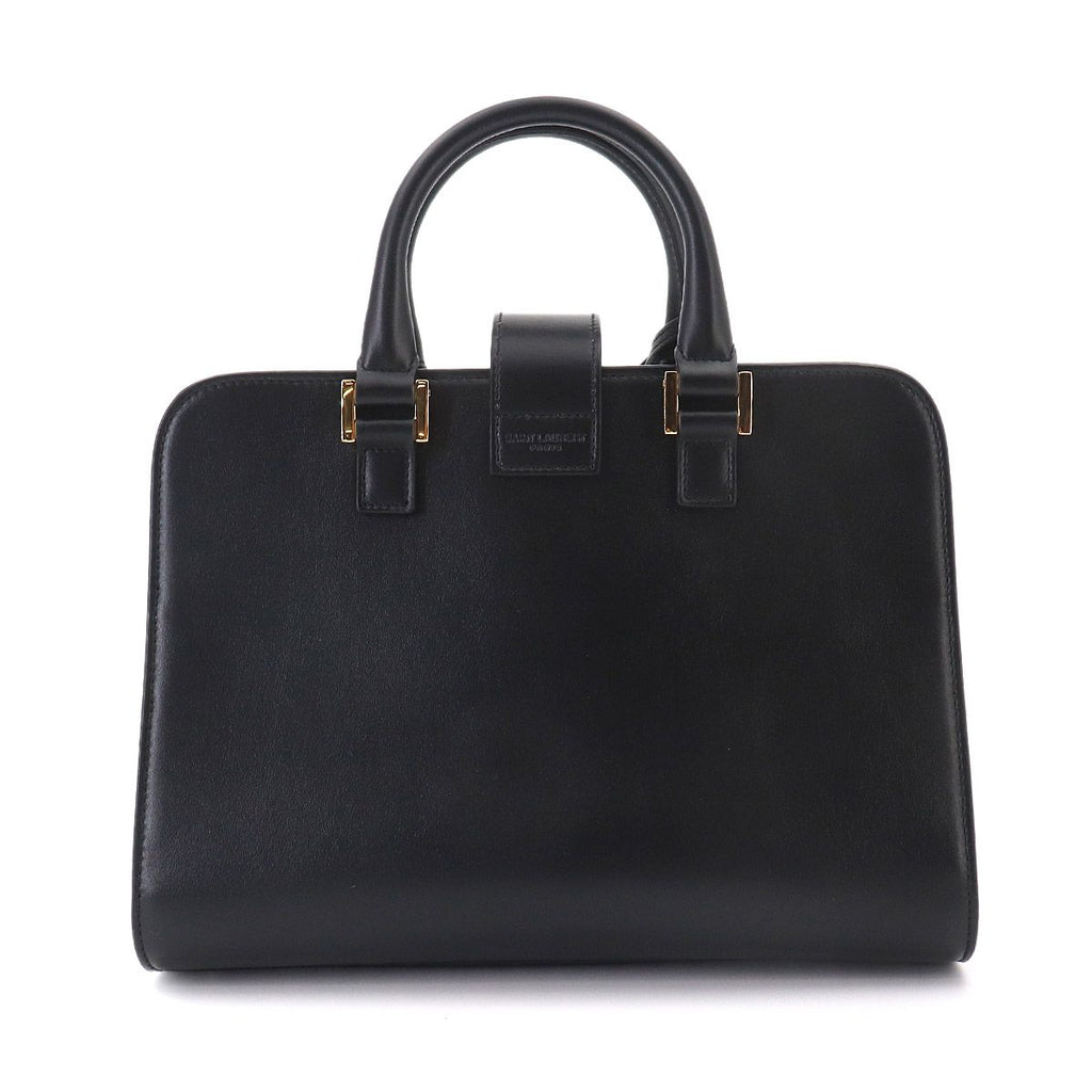 Saint Laurent Baby Cabas 2-Way Bag Leather Black — view 3