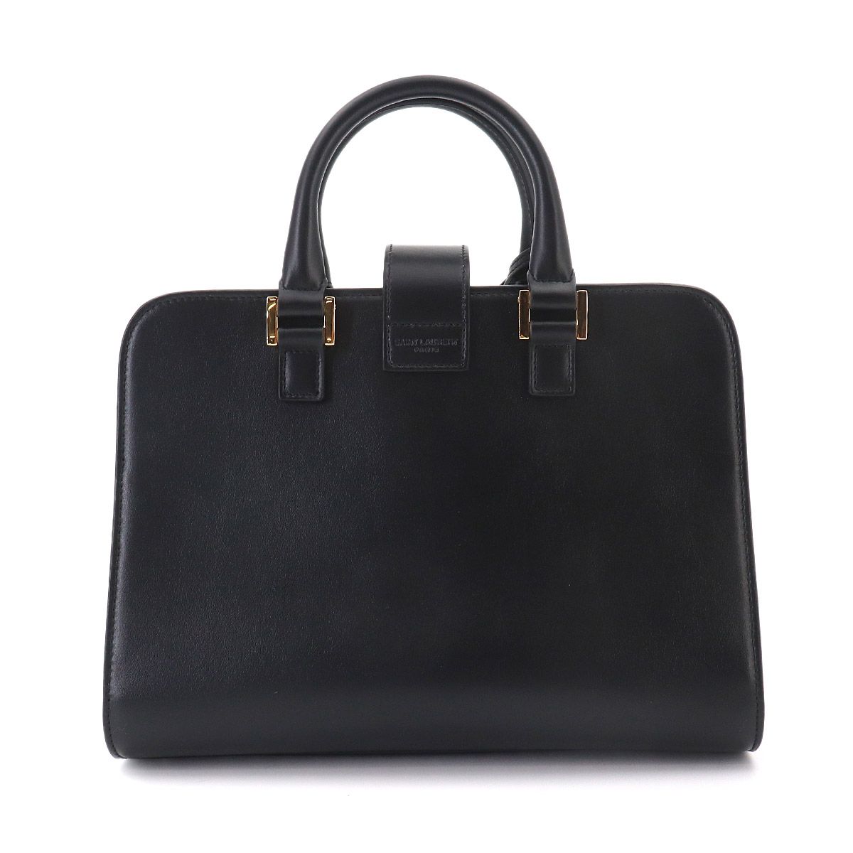 Saint Laurent Baby Cabas 2-Way Bag Leather Black — view 3