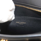 Saint Laurent Baby Cabas 2-Way Bag Leather Black — view 8