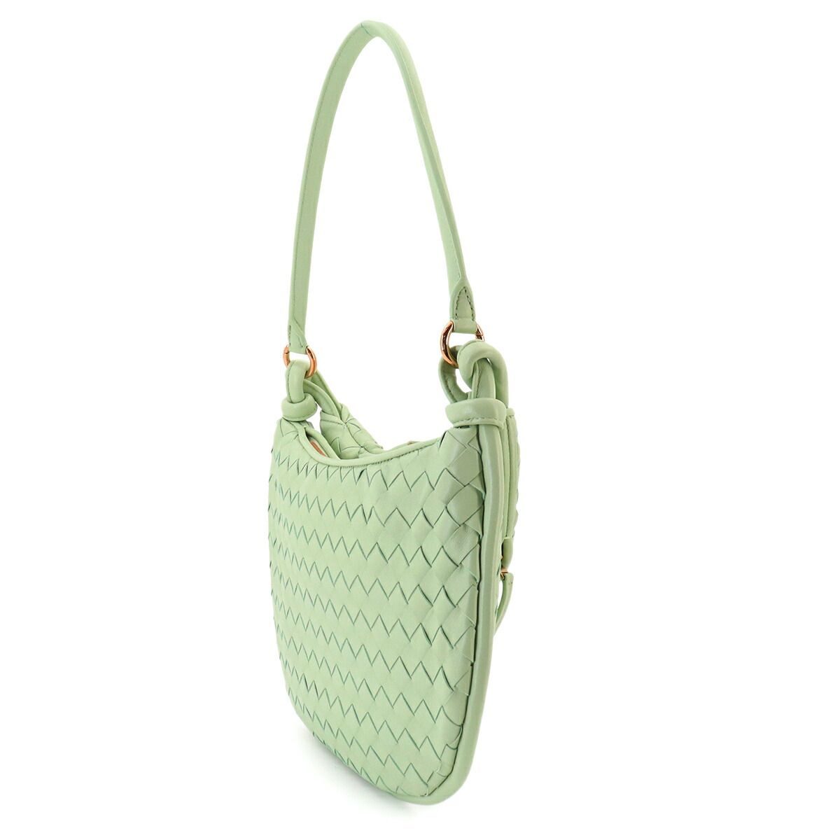 Bottega Veneta Intrecciato Gemelli Shoulder Bag Leather — view 4