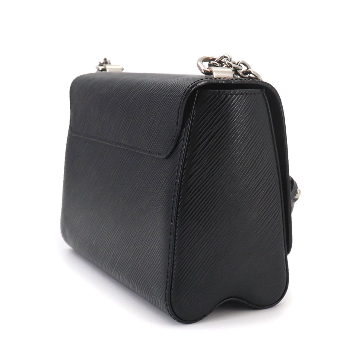Louis Vuitton Epi Twist MM Chain Shoulder Bag Leather Noir — view 4