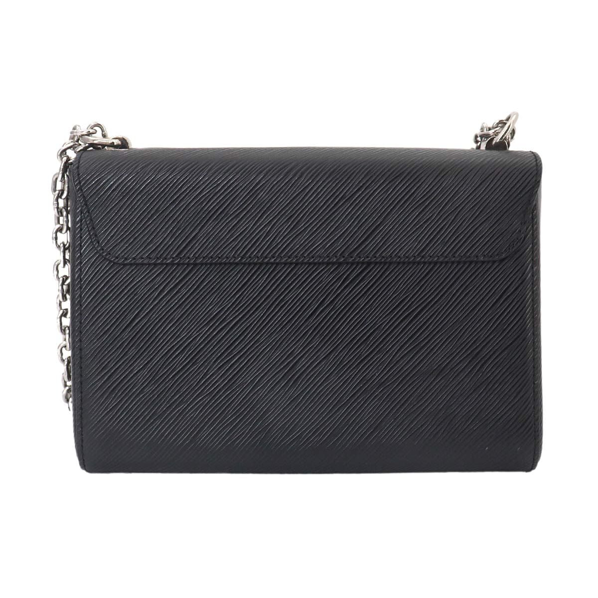 Louis Vuitton Epi Twist MM Chain Shoulder Bag Leather Noir — view 3