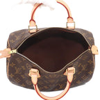 Louis Vuitton Monogram Speedy 30 Hand Bag Brown Gold — view 7