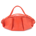 Loewe Paseo Small 2-Way Bag Leather Orange Gold — view 2