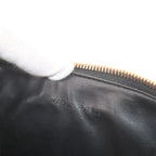 Chanel Vanity Hand Bag Caviar Leather Black CC Logo Gold — view 8